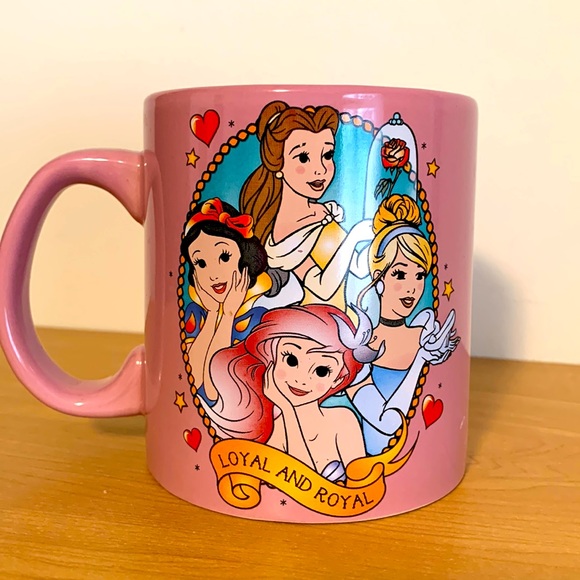 Large Disney Royal Princess Cup Mug EUC - Picture 1 of 4